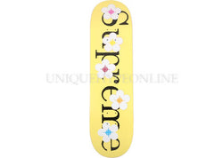 Supreme Flowers Deck Yellow SS17