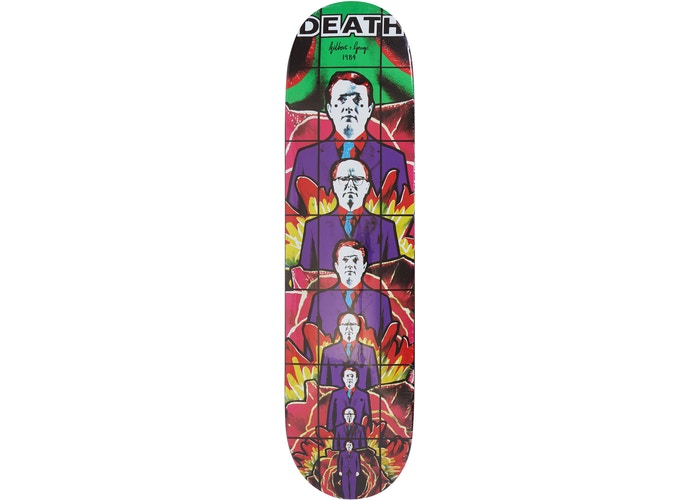 Supreme Gilbert and George DEATH Skateboard Deck SS19