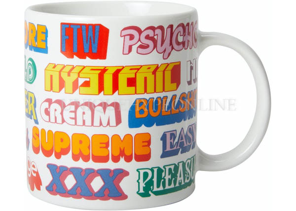 Supreme x Hysteric Glamour Mug FW17