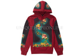 Supreme x Jean Paul Gaultier Floral Print Hooded Sweatshirt SS19