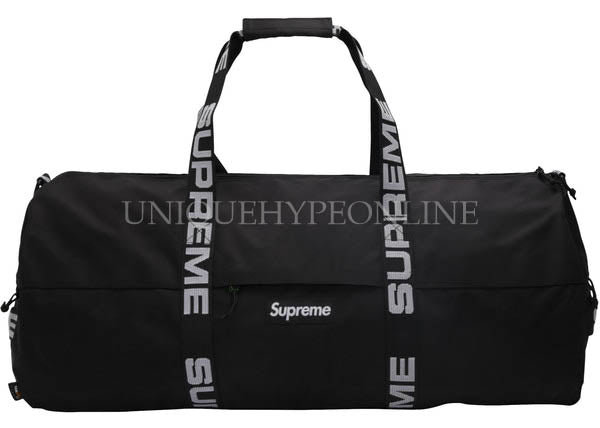 Supreme Duffle Bag SS 22 - Black