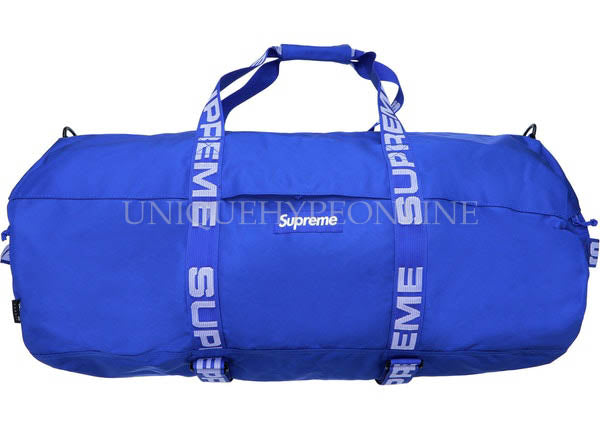 Supreme // Black Logo SS18 Duffle Bag – VSP Consignment