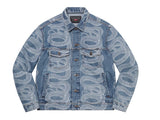 Supreme Hysteric Glamour Snake Denim Trucker Jacket SS21