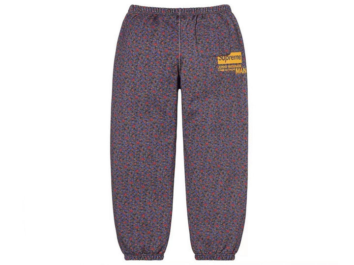 Supreme x Junya Watanabe CDG Man Sweatpants Black Flowers FW21