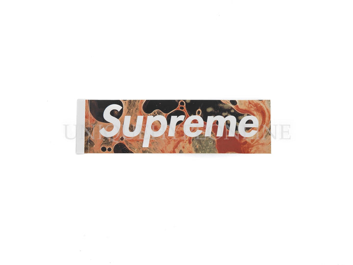 Supreme Blood & Semen Box Logo Sticker