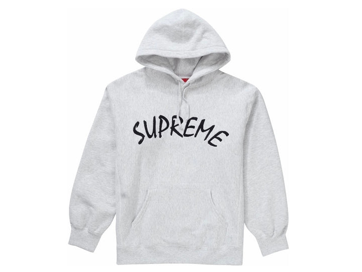 Supreme FTP Arc Hooded Sweatshirt Ash Grey FW21