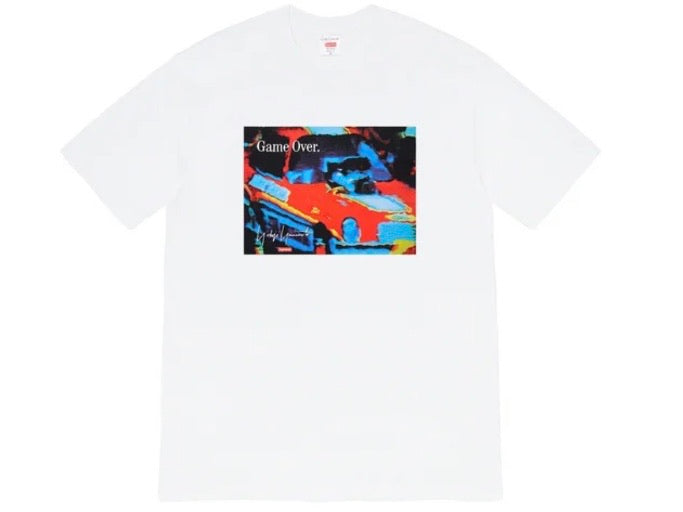 Supreme Yohji Yamamoto Game Over T-shirt White FW20