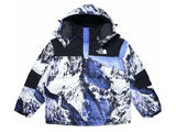 Supreme North Face Mountain Baltoro Jacket FW17 Blue/White