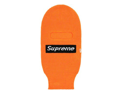 Supreme x New Era Box Logo Balaclava Orange FW22