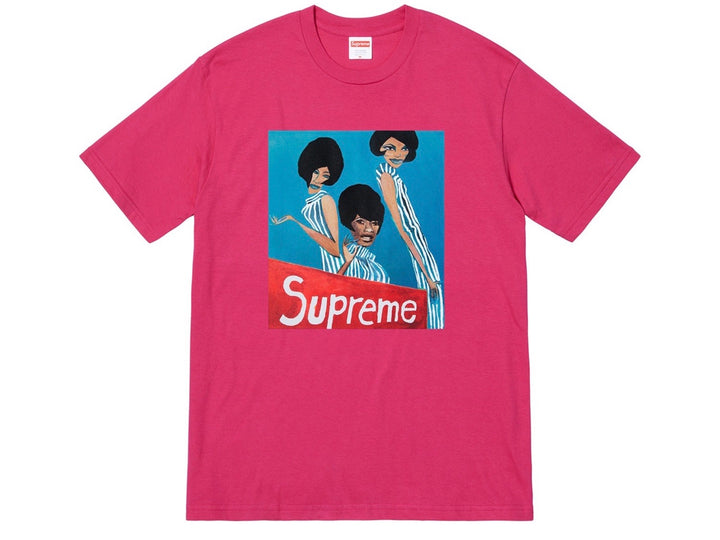 Supreme Group Tee Dark Pink FW18