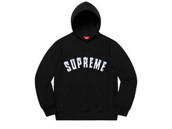 Supreme Icy Arc Hooded Sweatshirt Black FW20