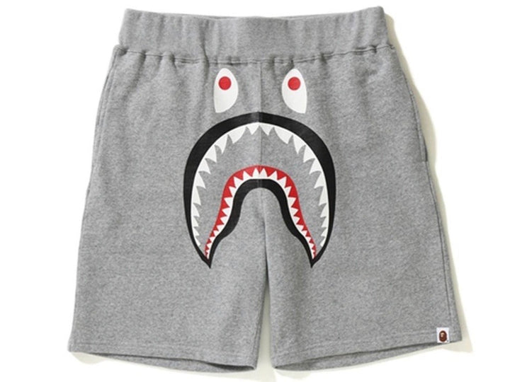Bape Shark Shorts Grey