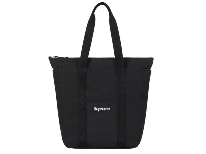 Supreme Canvas Tote Bag Black FW20