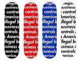 Supreme "Illegal Business Controls America" Deck SS18