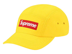 Supreme Inset Logo Camp Cap Yellow FW20