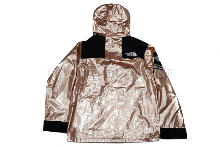 Supreme TNF Metallic Mountain Parka - Gold