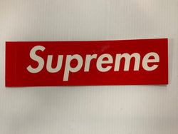 Supreme Red Box Logo Sticker FW21