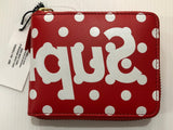 Supreme x Comme Des Garcons Zip Wallet SS14