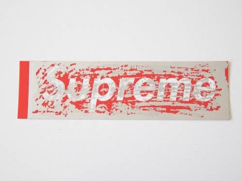 Supreme Scratch Off Box Logo Sticker – The Magnolia Park