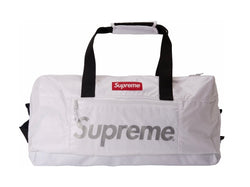 Supreme Duffle Bag White FW17