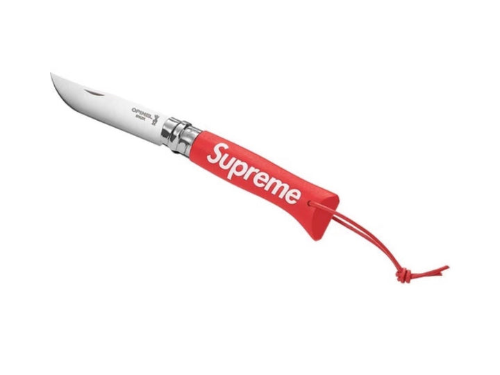 Supreme Opinel No.8 Folding Knife Red FW20