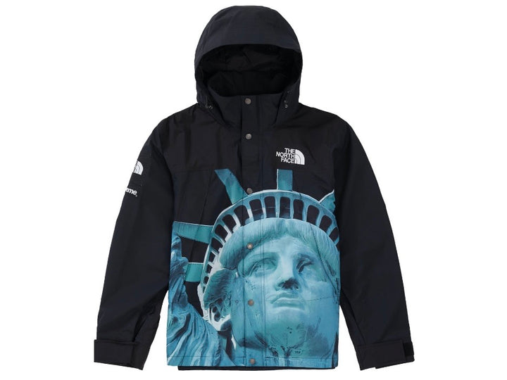 Supreme The North Face Statue of Liberty Mountain Jacket Black FW19