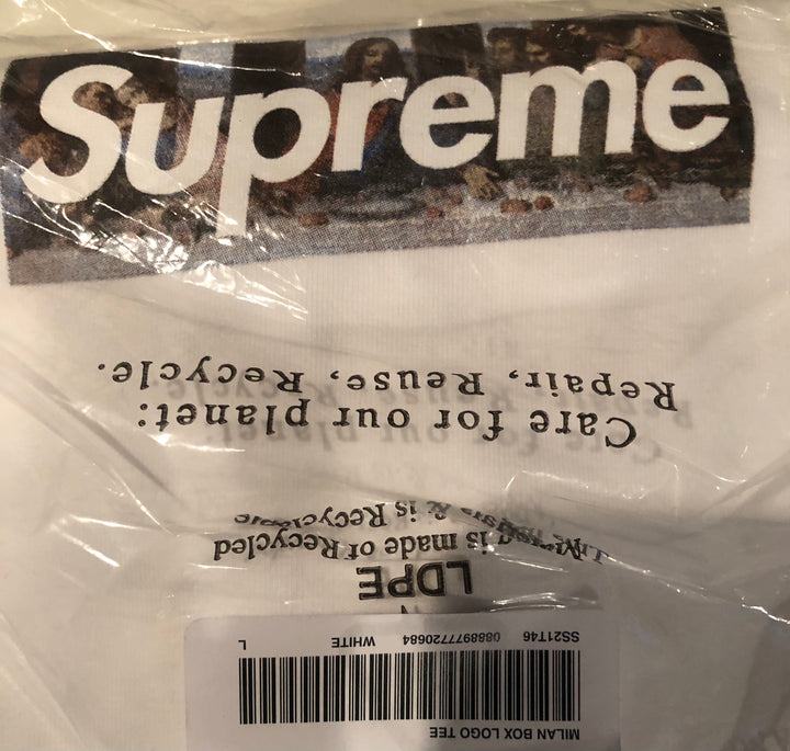 Supreme Milan Box Logo Tee White