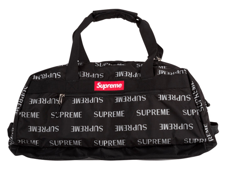Supreme 3M Repeater Duffle Bag Black FW16