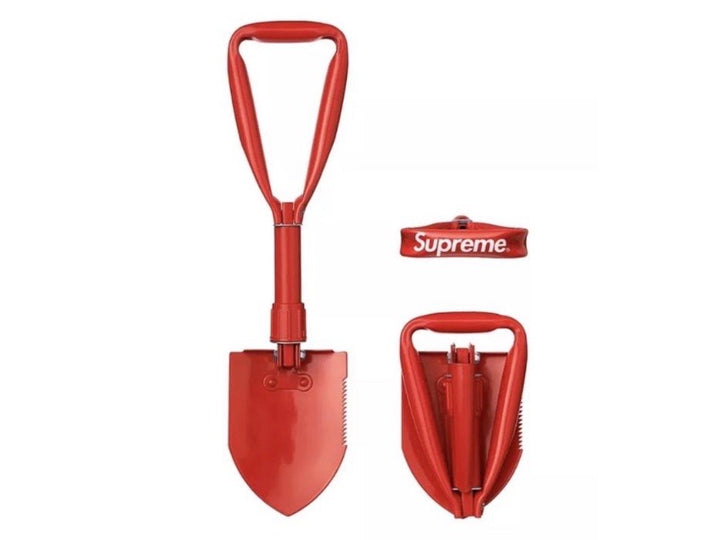 Supreme SOG Collapsible Shovel Red FW17