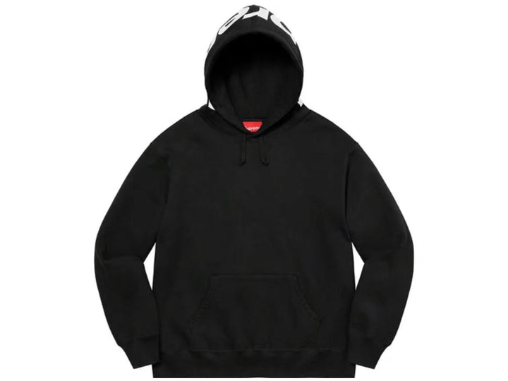 Supreme Contrast Hooded Sweatshirt Black FW21