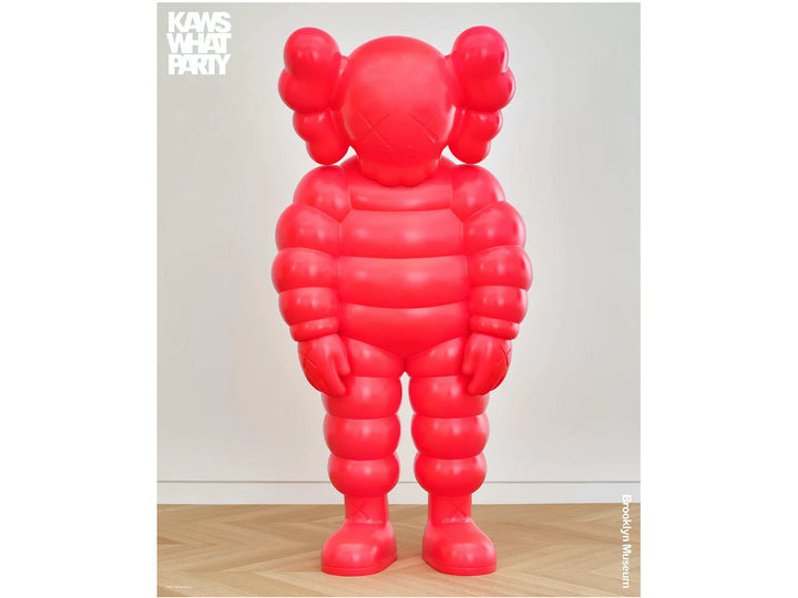 KAWS Brooklyn Museum WHAT PARTY Poster