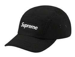 Supreme Inset Logo Camp Cap Black FW20