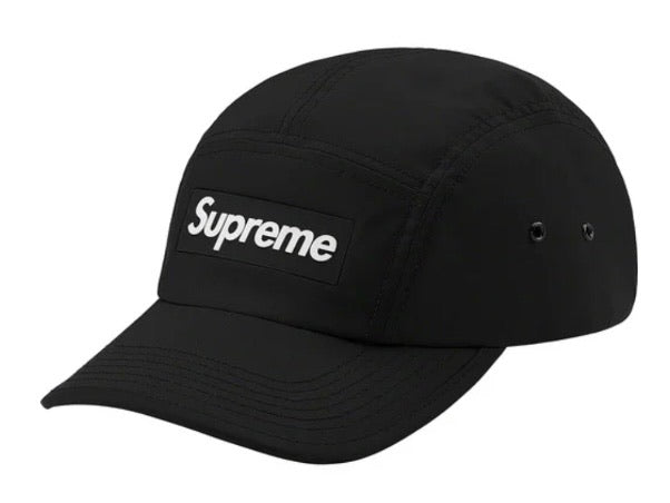 Supreme Inset Logo Camp Cap Black FW20