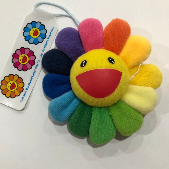 Murakami Flower Pin Red/Rainbow