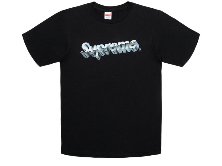 Supreme Chrome Logo T-shirt Black SS20