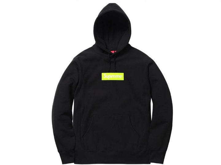 Supreme Box Logo Hooded Sweatshirt - Black