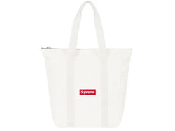 Supreme Canvas Tote Bag White FW20