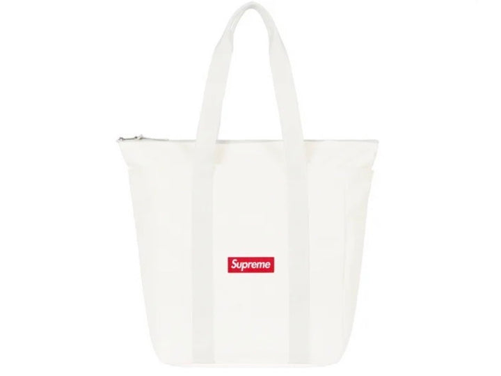 Supreme Canvas Tote Bag White FW20 – UniqueHype