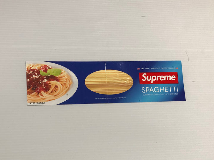 Supreme Spaghetti Sticker