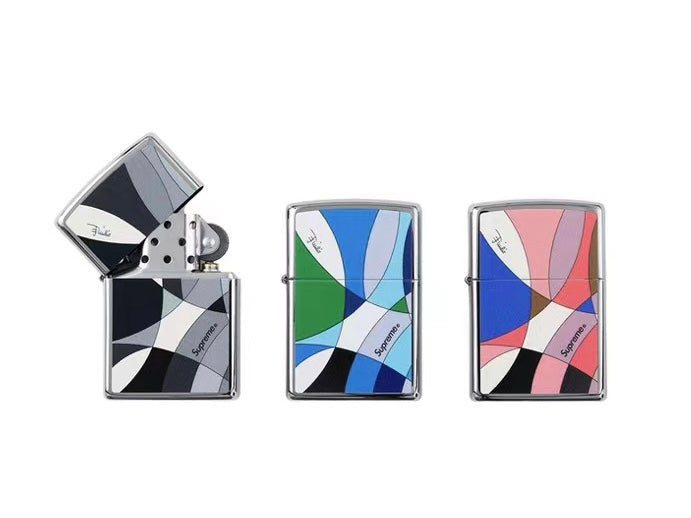 Supreme x Emilio Pucci Zippo SS21