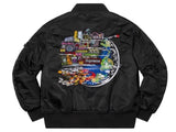 Supreme Globe MA-1 Jacket Black FW20