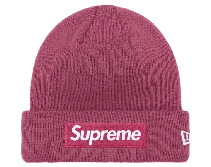 Supreme New Era Box Logo Beanie Plum (FW21) – UniqueHype