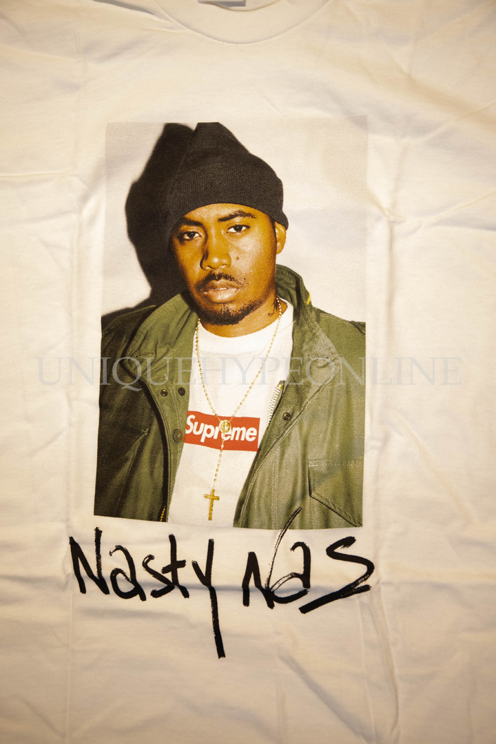 Nas t shirt deals supreme