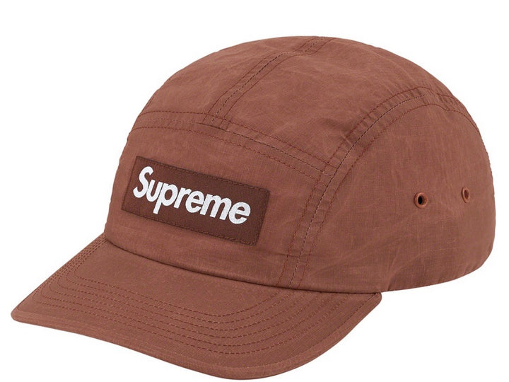 Supreme Dry Wax Cotton Camp Cap Plum FW20