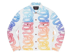 Supreme Hysteric Glamour Snake Denim Trucker Jacket SS21