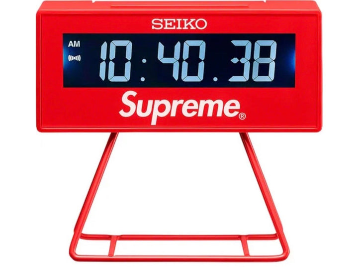 Supreme x Seiko Marathon Clock Red SS21