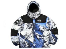 Supreme North Face Mountain Baltoro Jacket FW17 Blue/White