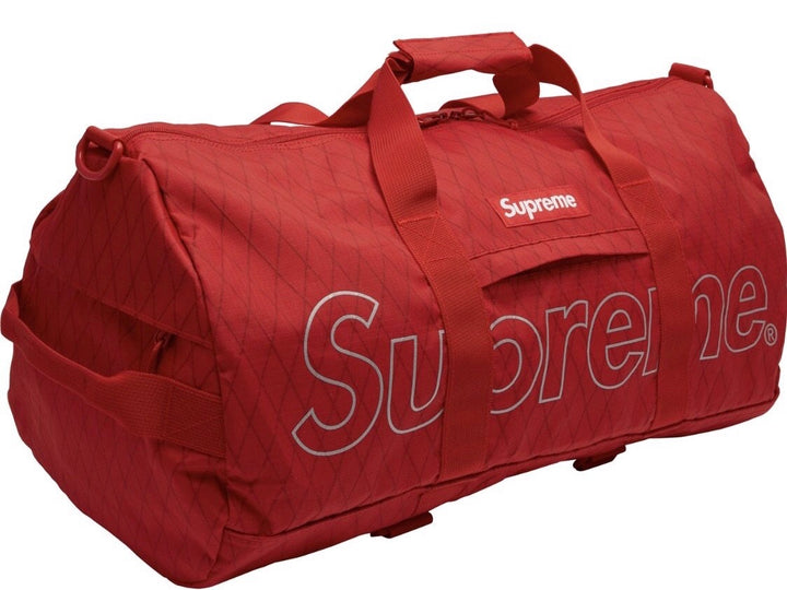 Supreme Duffle Bag FW18 Red – UniqueHype