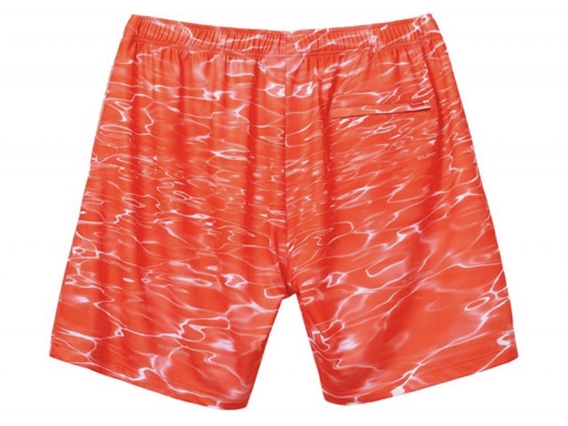 Supreme Ripple Basketball Shorts Red SS17