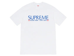 Supreme Nuova York T-shirt White FW20